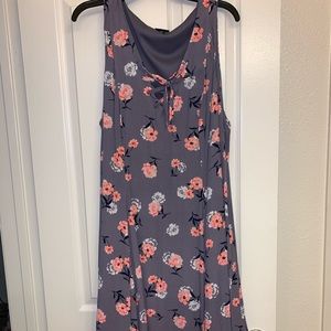 Floral purple dress Torrid